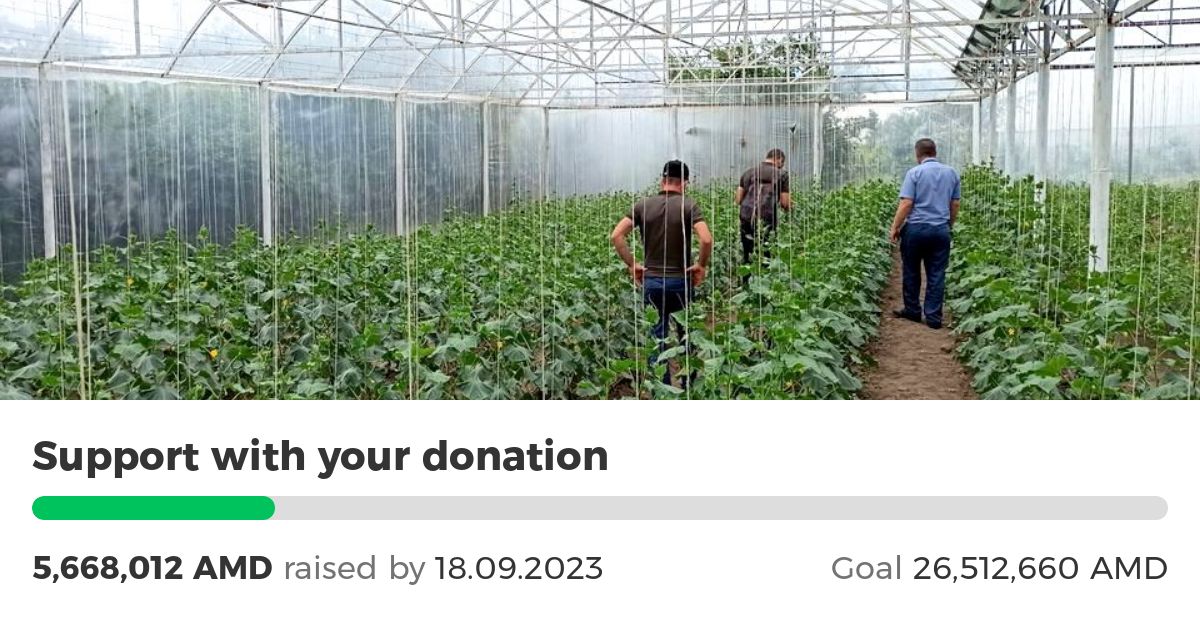 Seeds of Change: Greenhouses for Sustainability in Artsakh