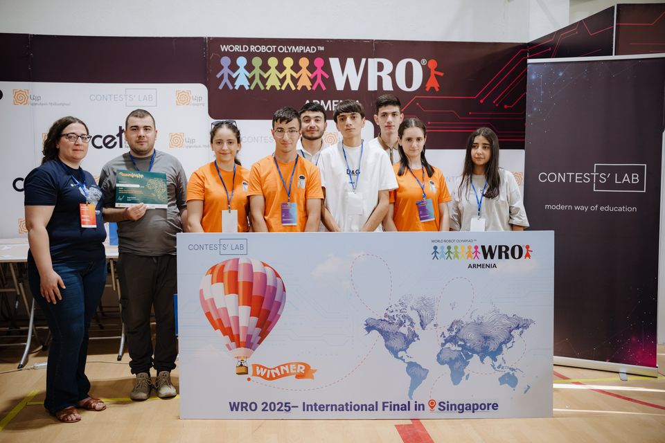 National winners of World Robot Olympiad